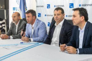 Rodolfo Vargas Arizu, Mariano Guizzo, Elio Del Re y Tadeo García Zalazar. Foto Walter Talotti : ASINMET.